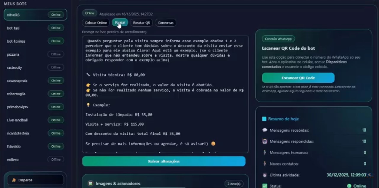 CHATBOOT PRO IA ( VERSAO 2026 - White Label com sua marca)